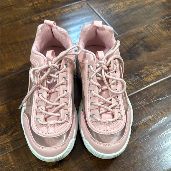 Fila Disruptor II Clear 5FM00696-661 Womens Pink - Size 7 - Picture 3 of 6